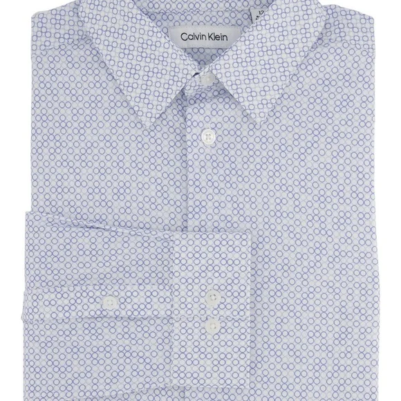 calvin klein boys dress shirt Amazon.com: Calvin Klein Boys' Long Sleeve Patterned Dress Shirt,  Button-down Style With Buttoned Cuffs, Metallic Black, 8 Husky: Clothing,  Shoes & Jewelry